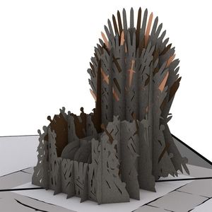 NIB Game Of Thrones The Iron Throne Lovepop Love Pop Up Card 3D